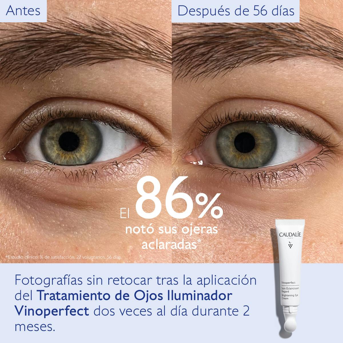 CAUDALIE VINOPERFECT TRATAMIENTO OJOS ILUMINADOR 15ML