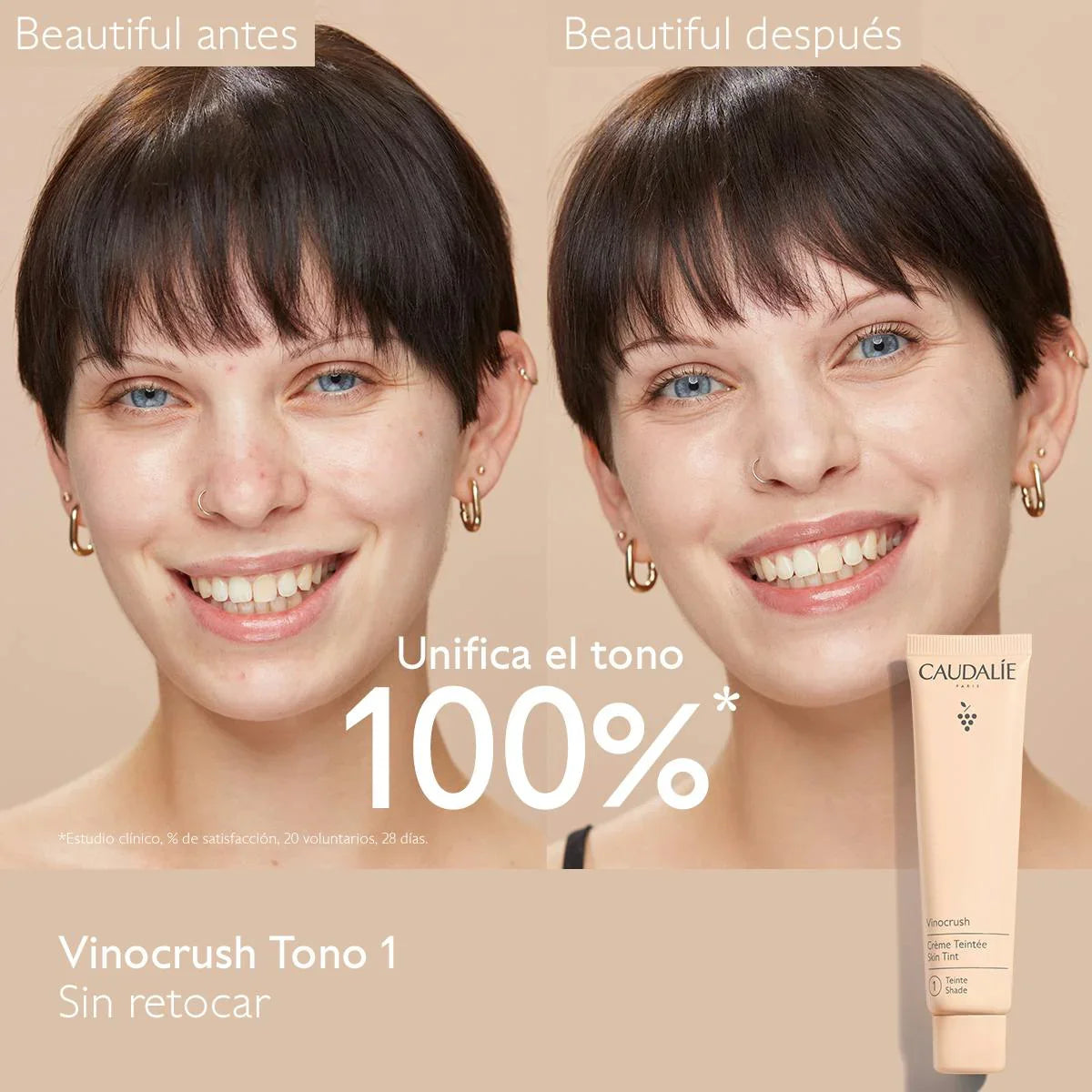 CAUDALIE VINOCRUSH CREMA DE COLOR 1 30ML