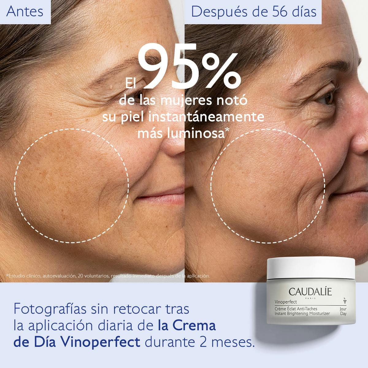 CAUDALIE VINOPERFECT CREMA RESPLANDOR ANTIMANCHAS 50ML