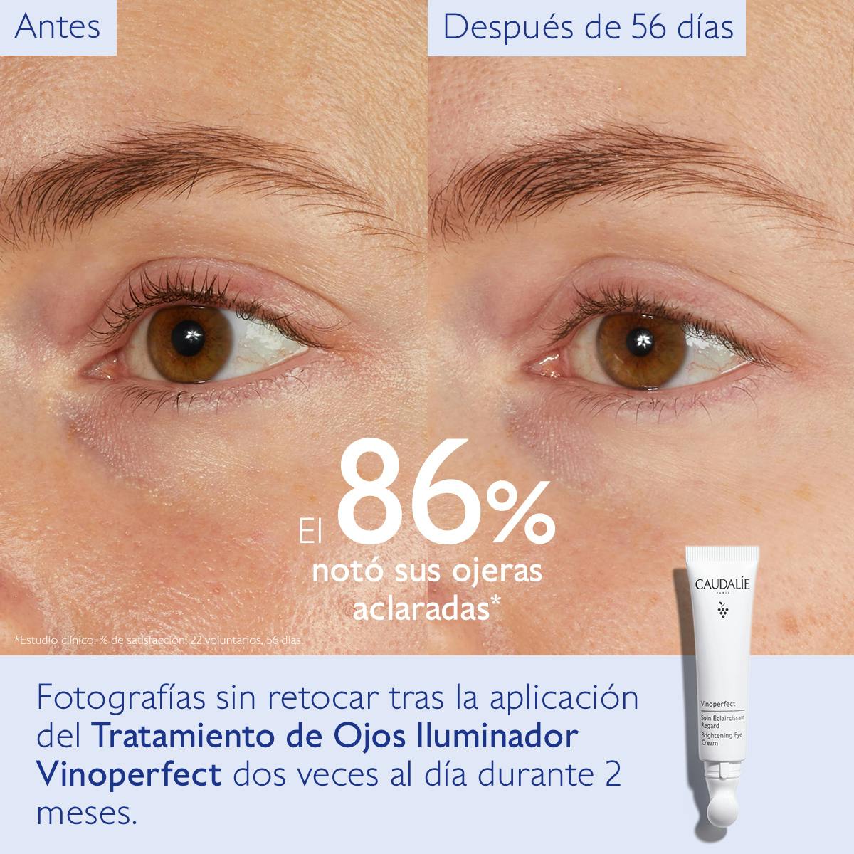 CAUDALIE VINOPERFECT TRATAMIENTO OJOS ILUMINADOR 15ML