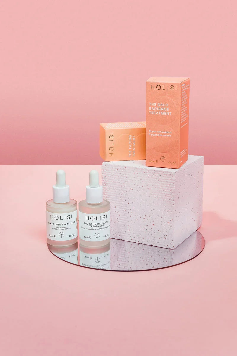 HOLISI Duo Luminosidad: Serum Antiedad y Serum Daily