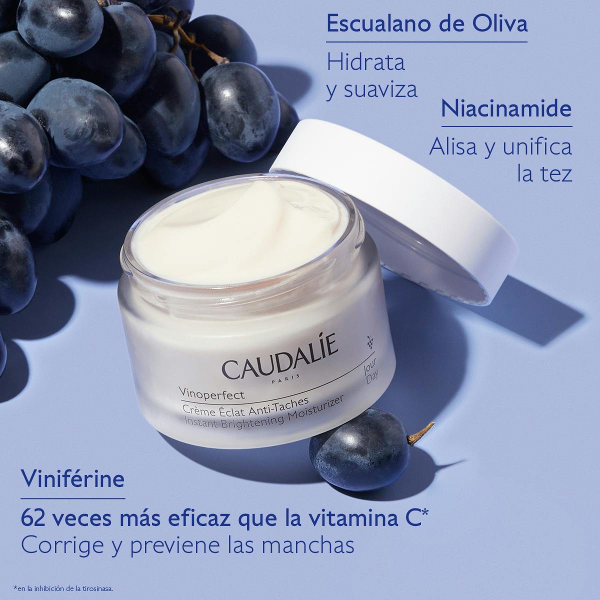 CAUDALIE VINOPERFECT CREMA RESPLANDOR ANTIMANCHAS 50ML