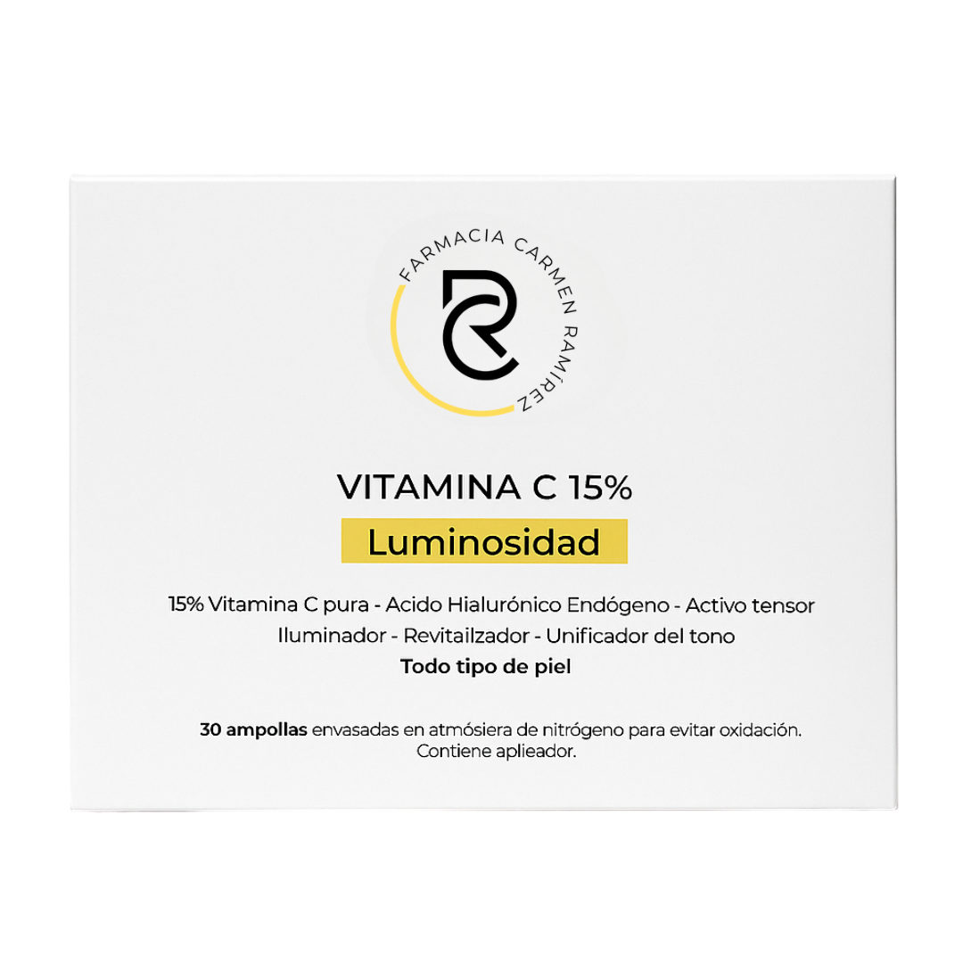 Farmacia Carmen Ramirez Vitamina C 15% 30 Ampollas