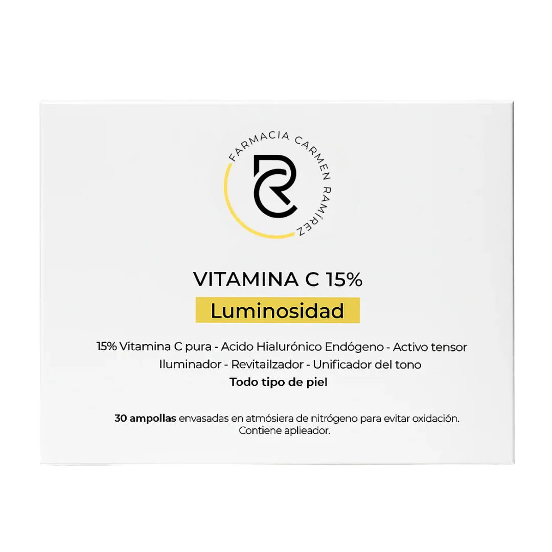 Farmacia Carmen Ramirez Vitamina C 15% 30 Ampollas