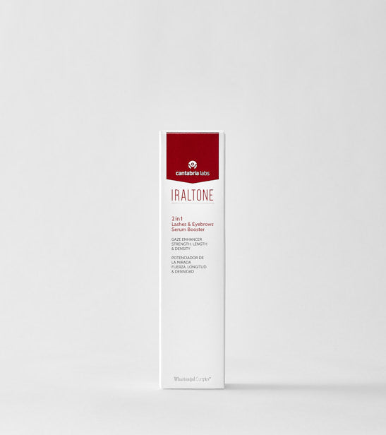 Iraltone Sérum 2 en 1 Pestañas y Cejas 10 ml · estuche