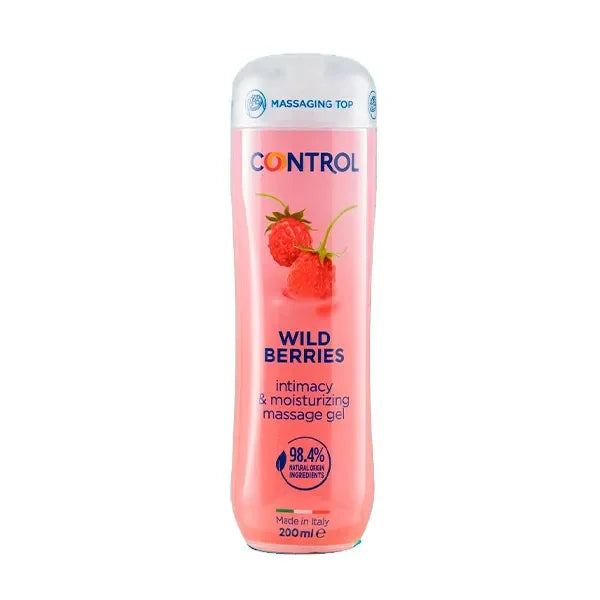 Control Gel De Masaje Hidratante 200 ml Wild Berries