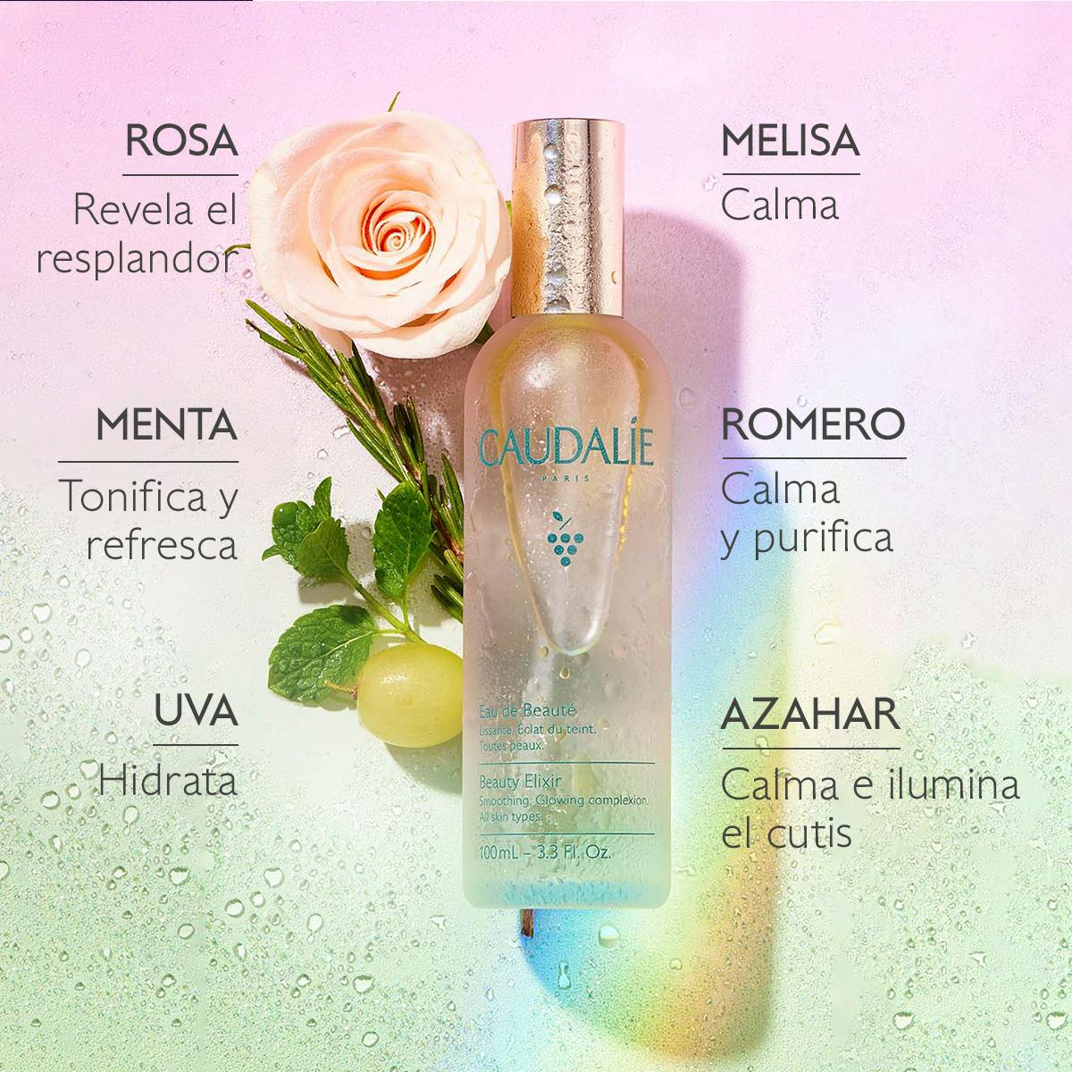 CAUDALIE AGUA DE BELLEZA EAU DE BEAUTE 100ML.