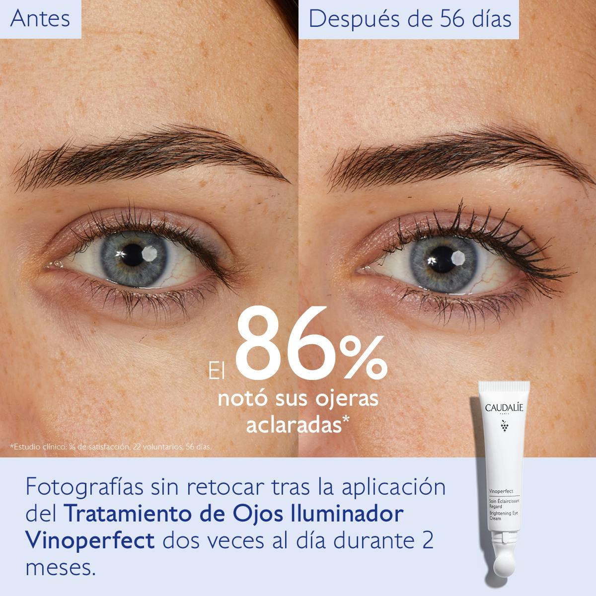 CAUDALIE VINOPERFECT TRATAMIENTO OJOS ILUMINADOR 15ML