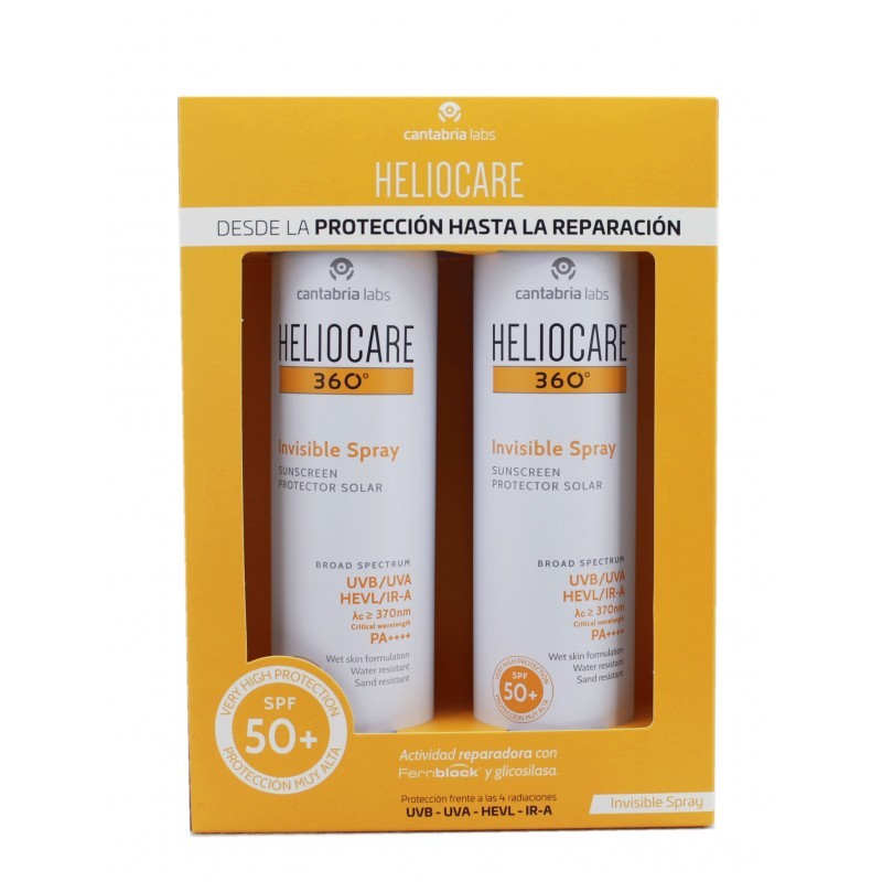 HELIOCARE PACK DUPLO 360 SPRAY INVISIBLE SP