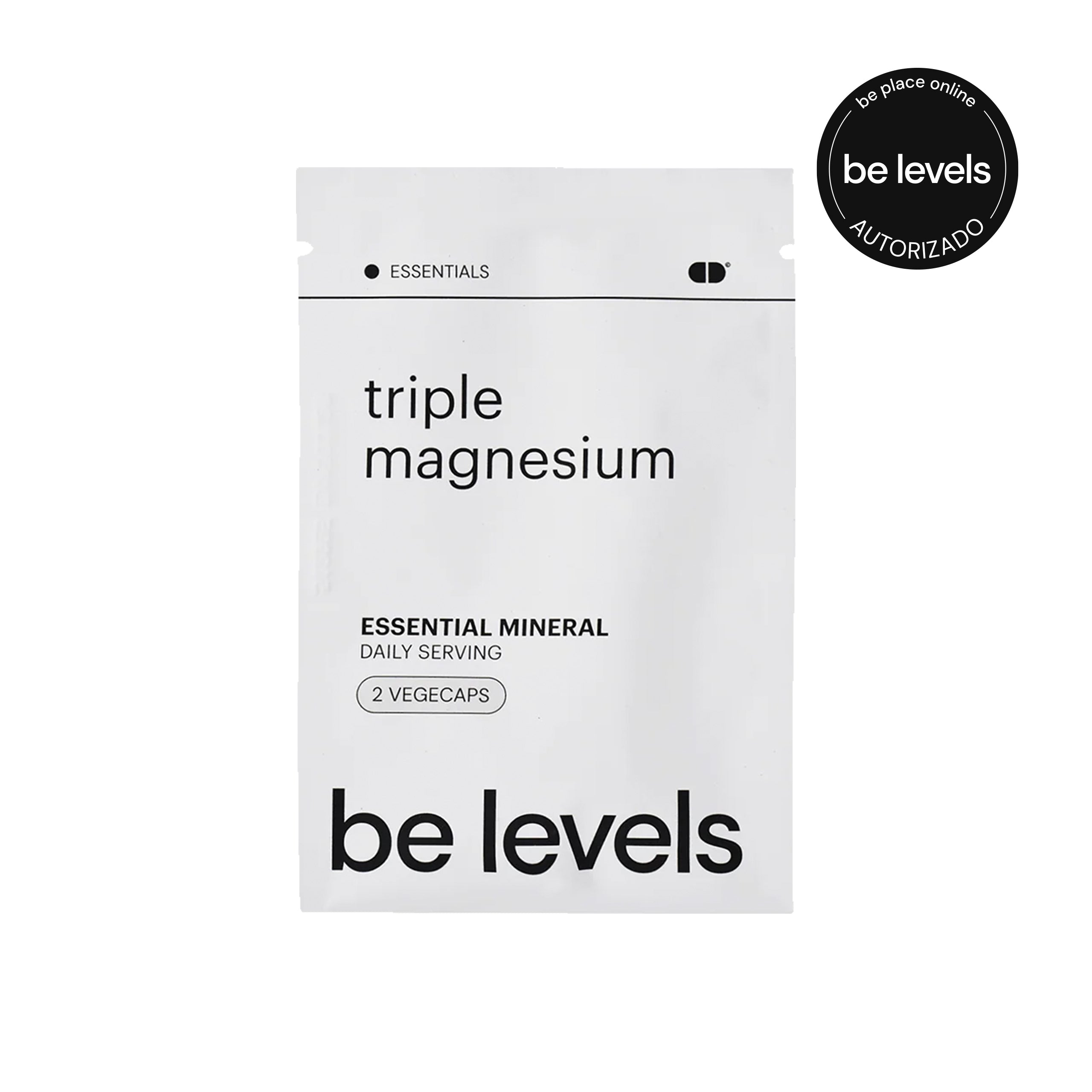 Be Levels Triple Magnesium en formato monodosis