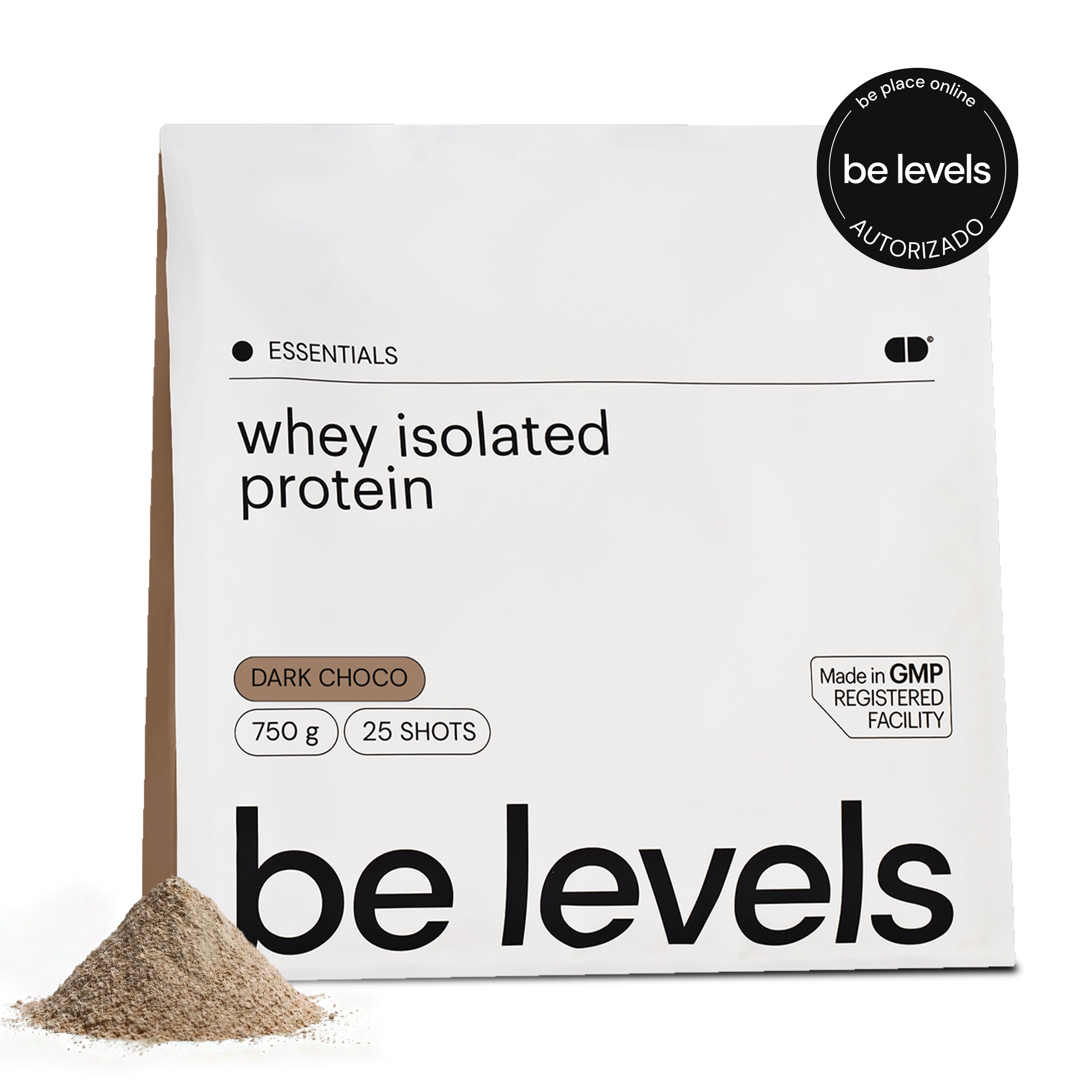 Be Levels Whey Isolated Protein proteína de suero, detalle del producto