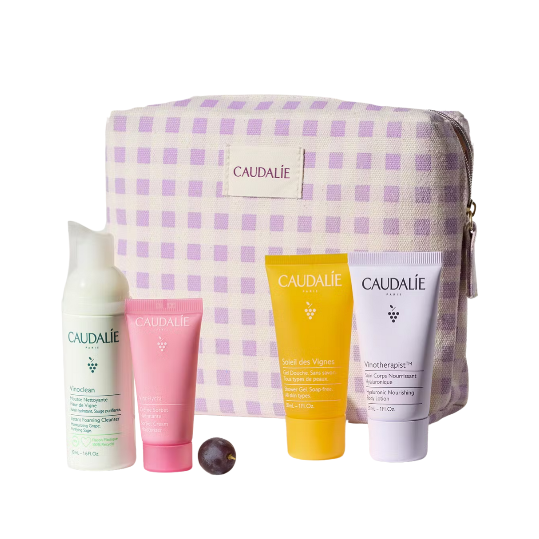 Caudalie Neceser Formato Viaje Travel Essentials