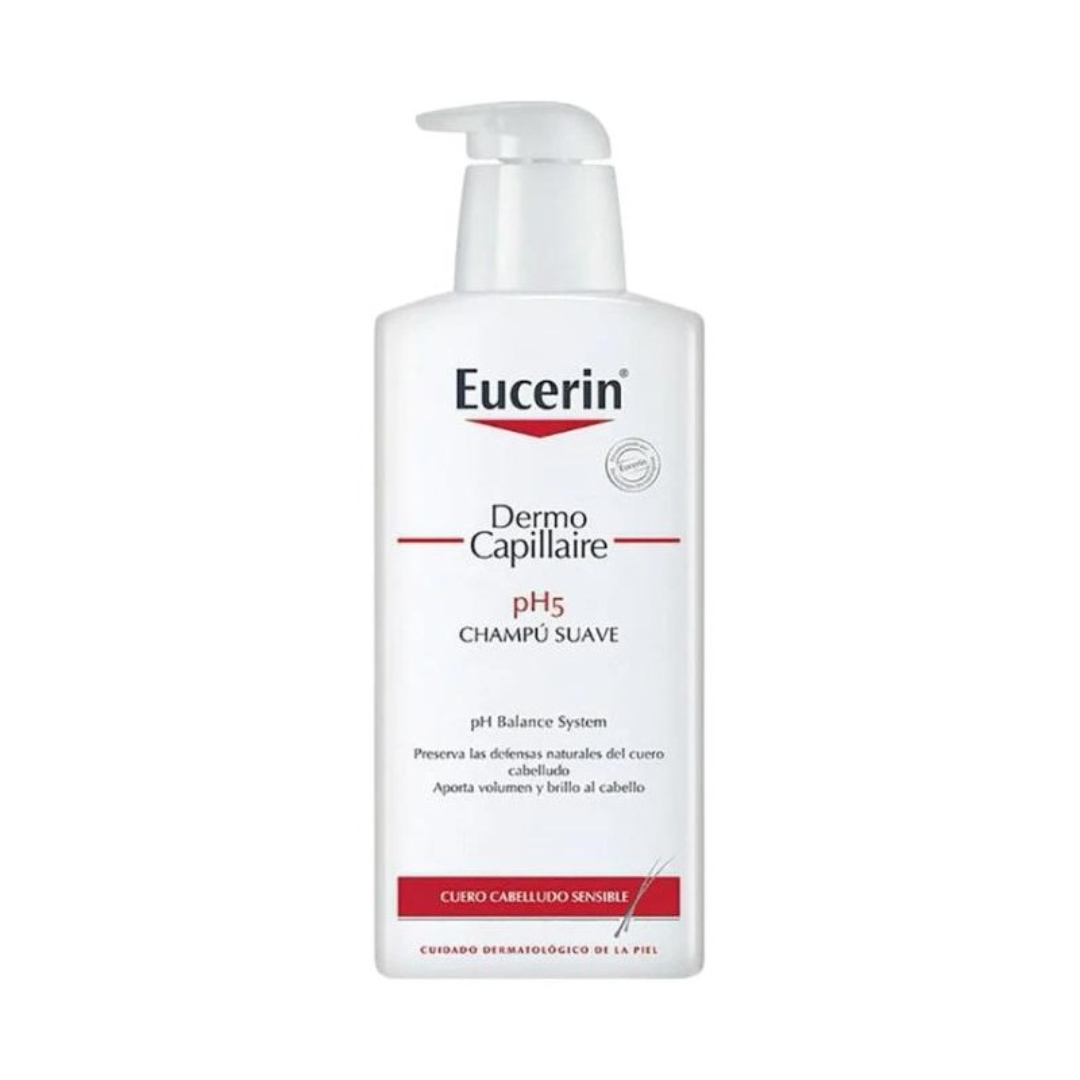 EUCERIN DERMOCAPILLAIRE CHAMPU SUAVE PH5 1 ENVASE 250 ML