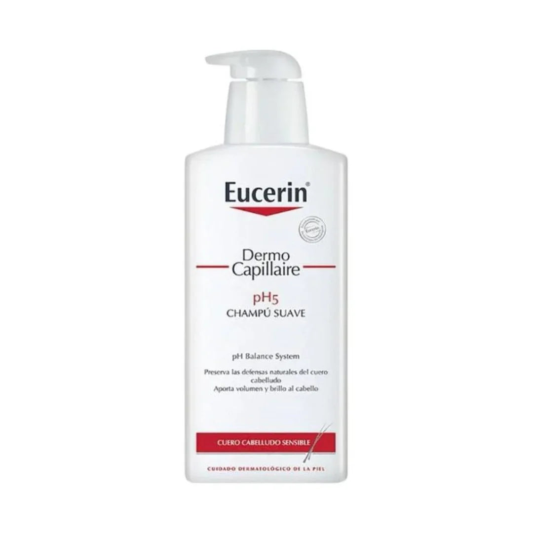 EUCERIN DERMOCAPILLAIRE CHAMPU SUAVE PH5 1 ENVASE 250 ML