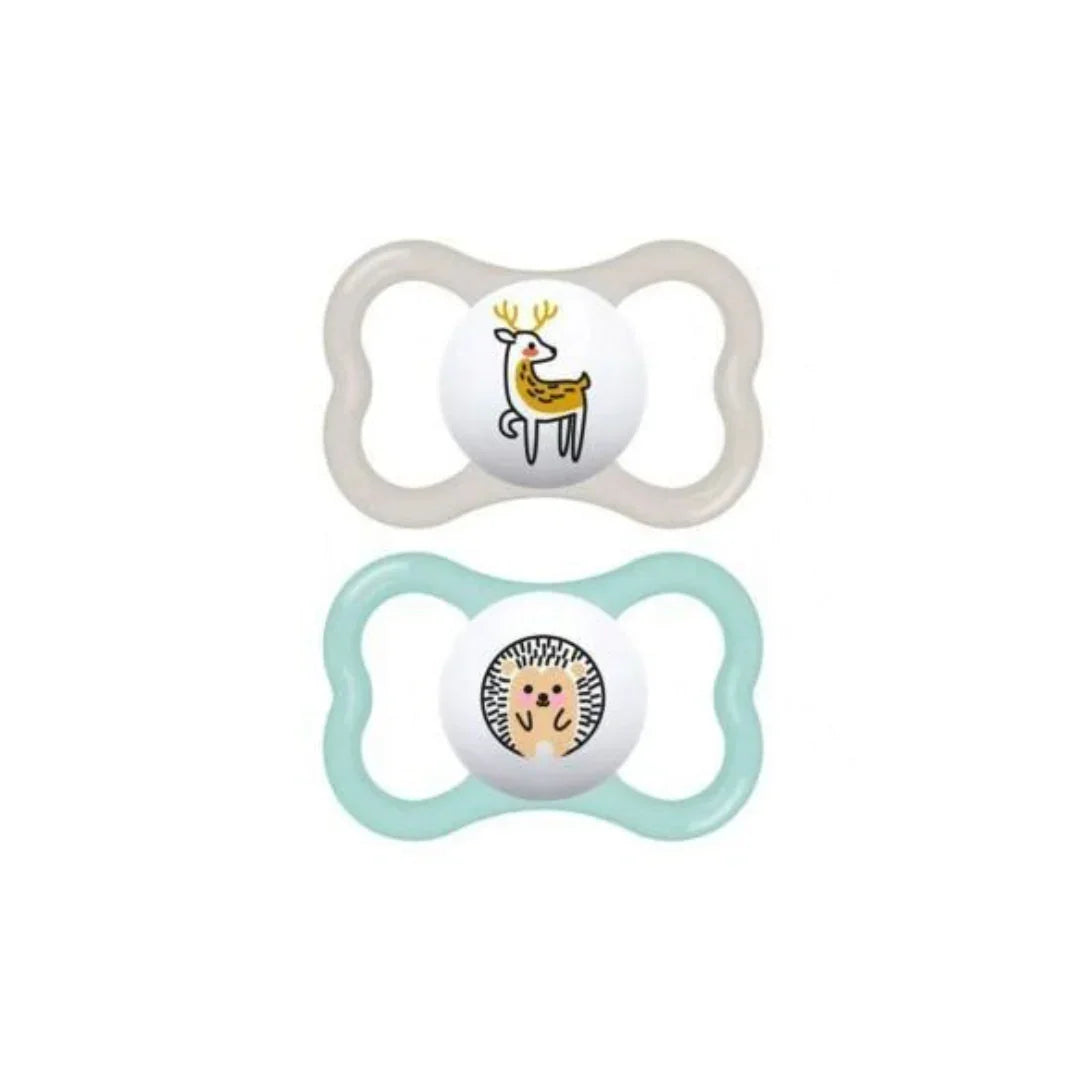 MAM CHUPETE SILICONA ORIGINAL MATT N 6+ MESES PACK DOBLE