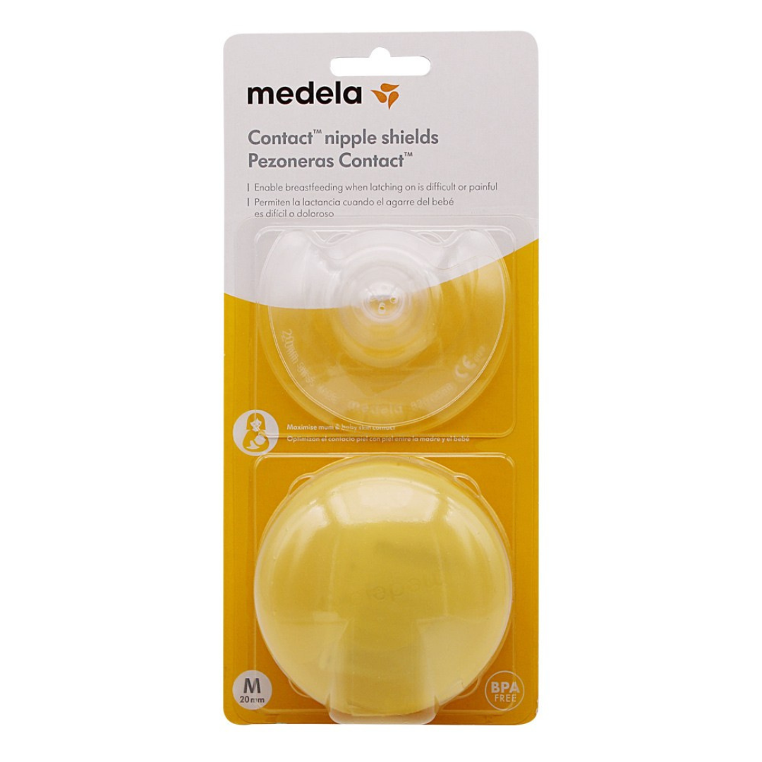 MEDELA PEZONERAS T/ M 20 MM 2 UD