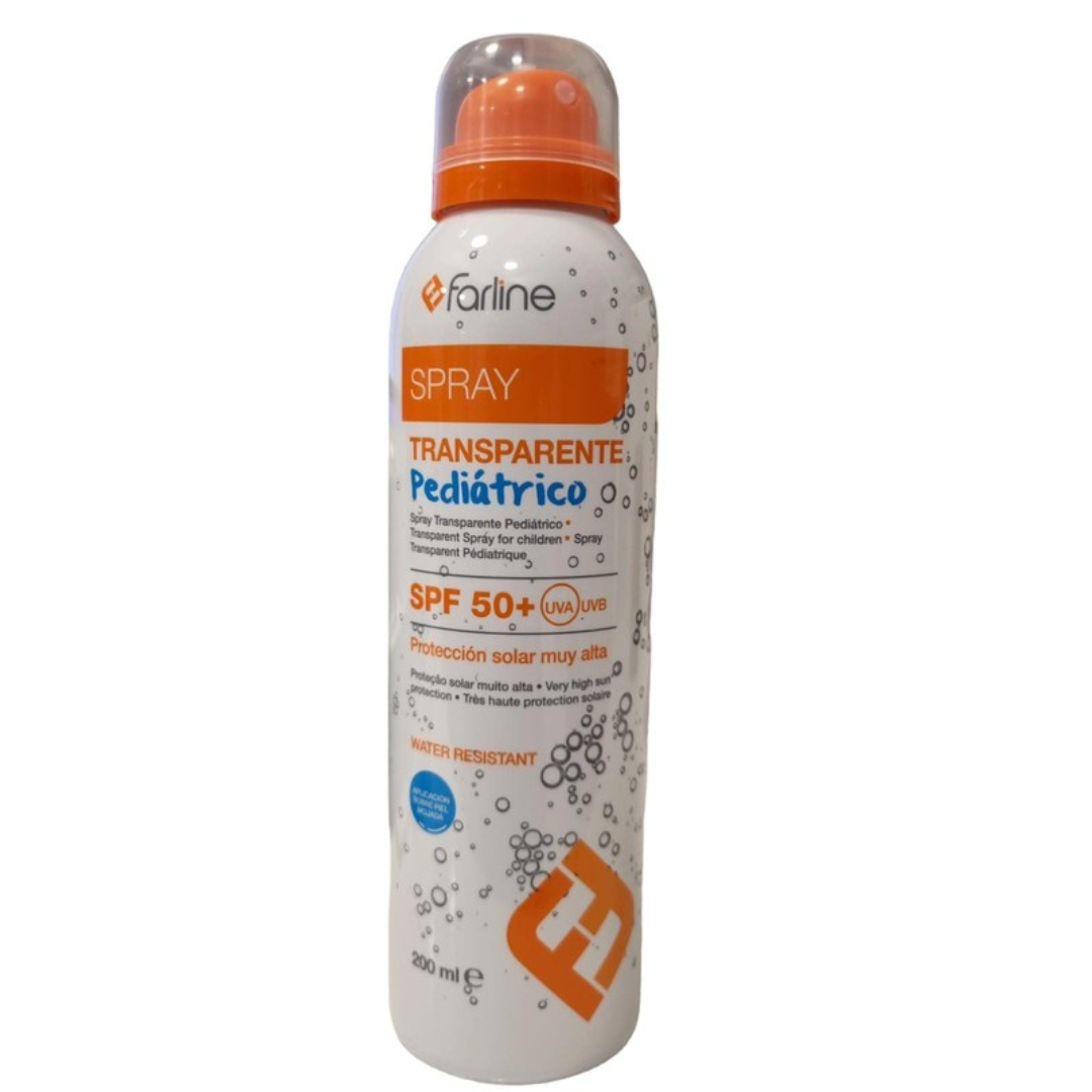 FARLINE SOLAR PEDIATRICO SFP 50+ SPRAY APLICACIO