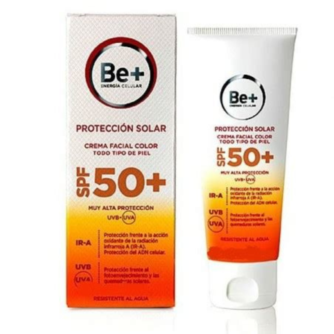 BE+ FOTOPROTECTOR SPF 50+ CREMA FACIAL COLOR PRO