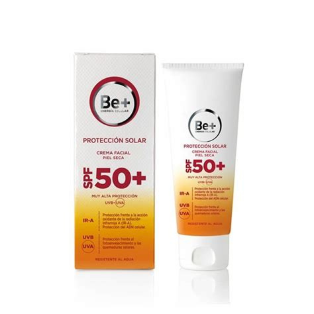 BE+ FOTOPROTECTOR SPF 50+ CREMA FACIAL PIEL SECA