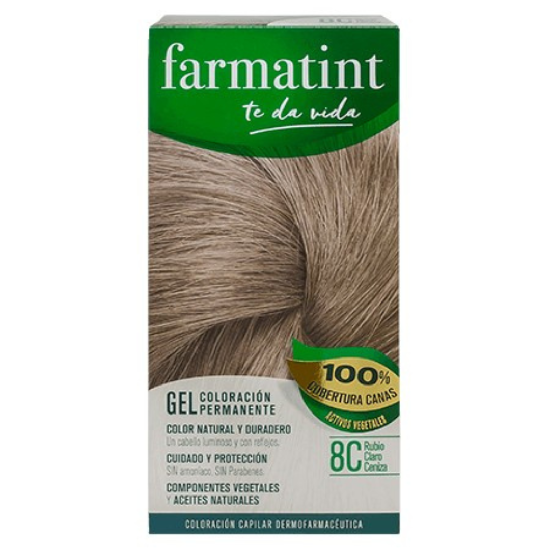 FARMATINT 1 ENVASE 135 ml TONO 8C RUBIO CLARO CE