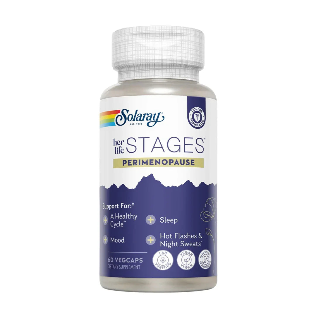 Solaray Stages Meno 60 Cápsulas