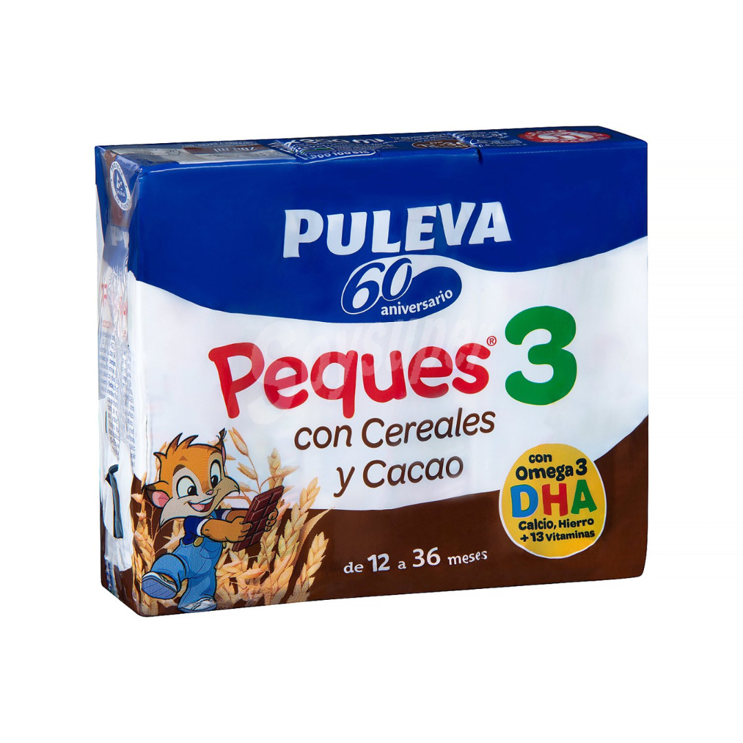 PULEVA PEQUES 3 CRECIMIENTO CON CEREALES Y CACAO