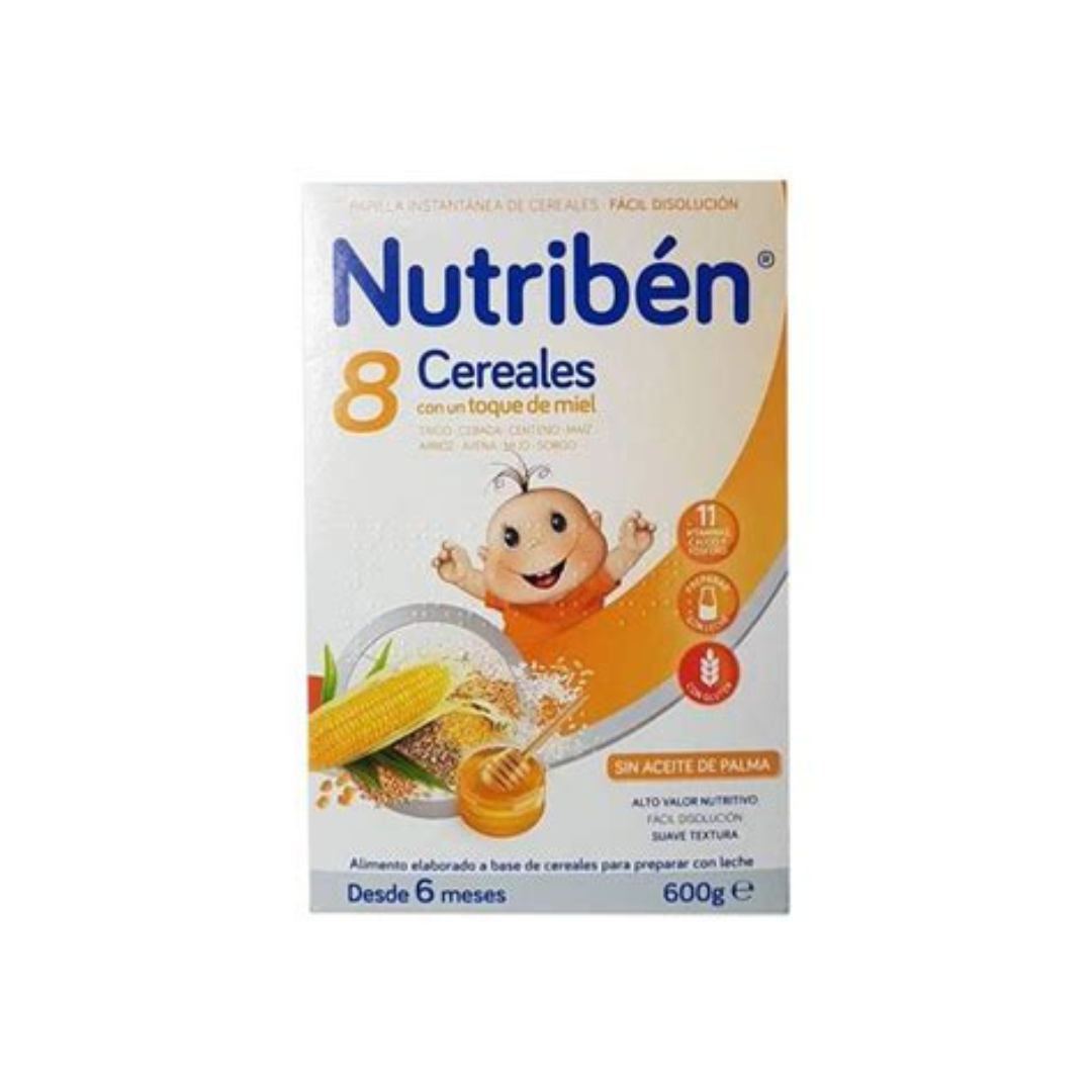 NUTRIBEN 8 CEREALES Y MIEL MUESLI 600 G