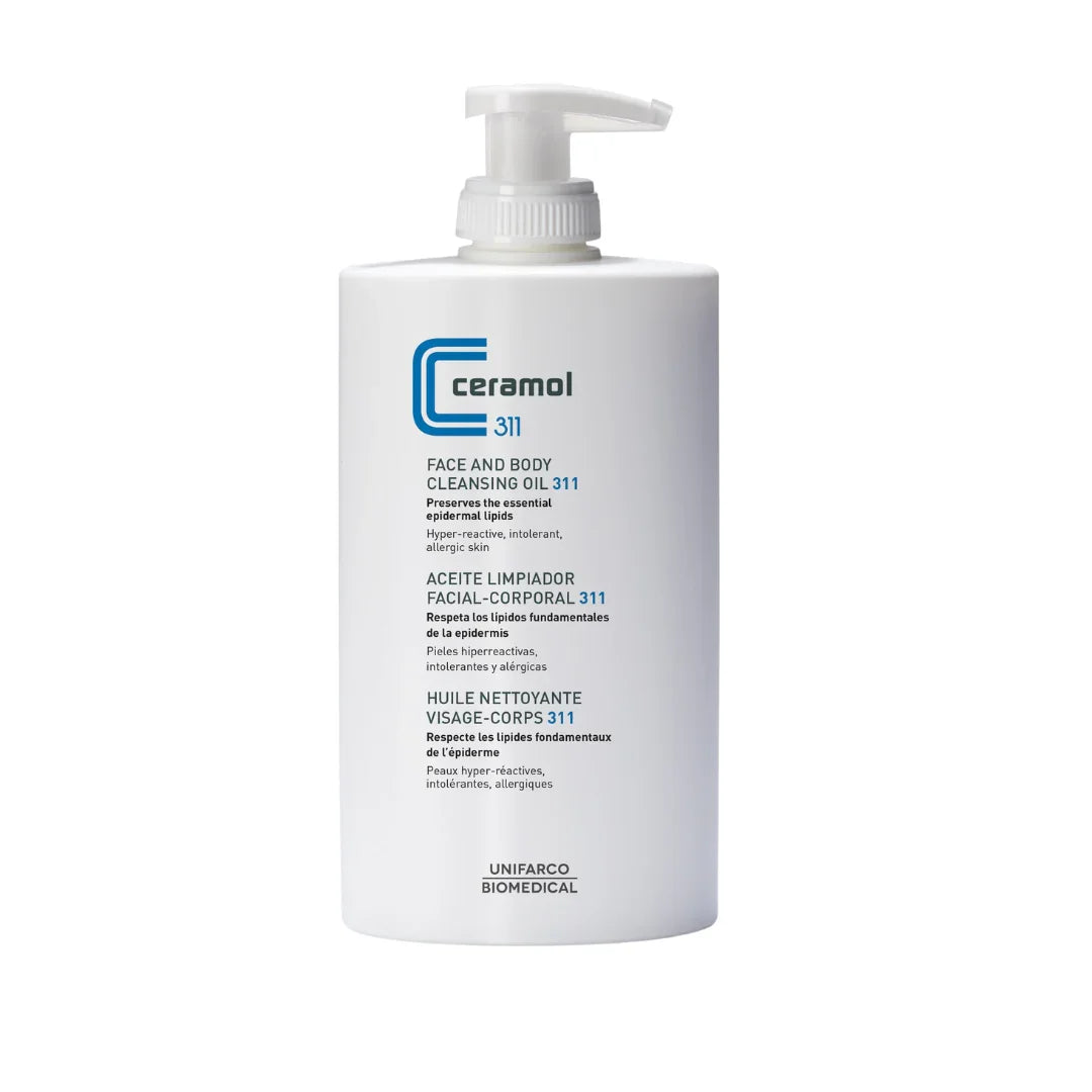 Ceramol 311 Aceite Limpiador Facial-Corporal 400 Ml