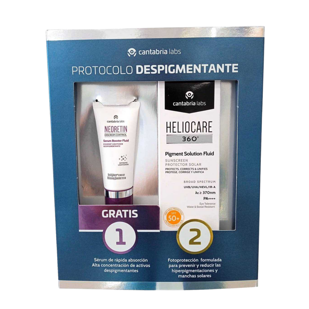 Pack Heliocare Pigment Solution Fluid + Neoretin Discom Control