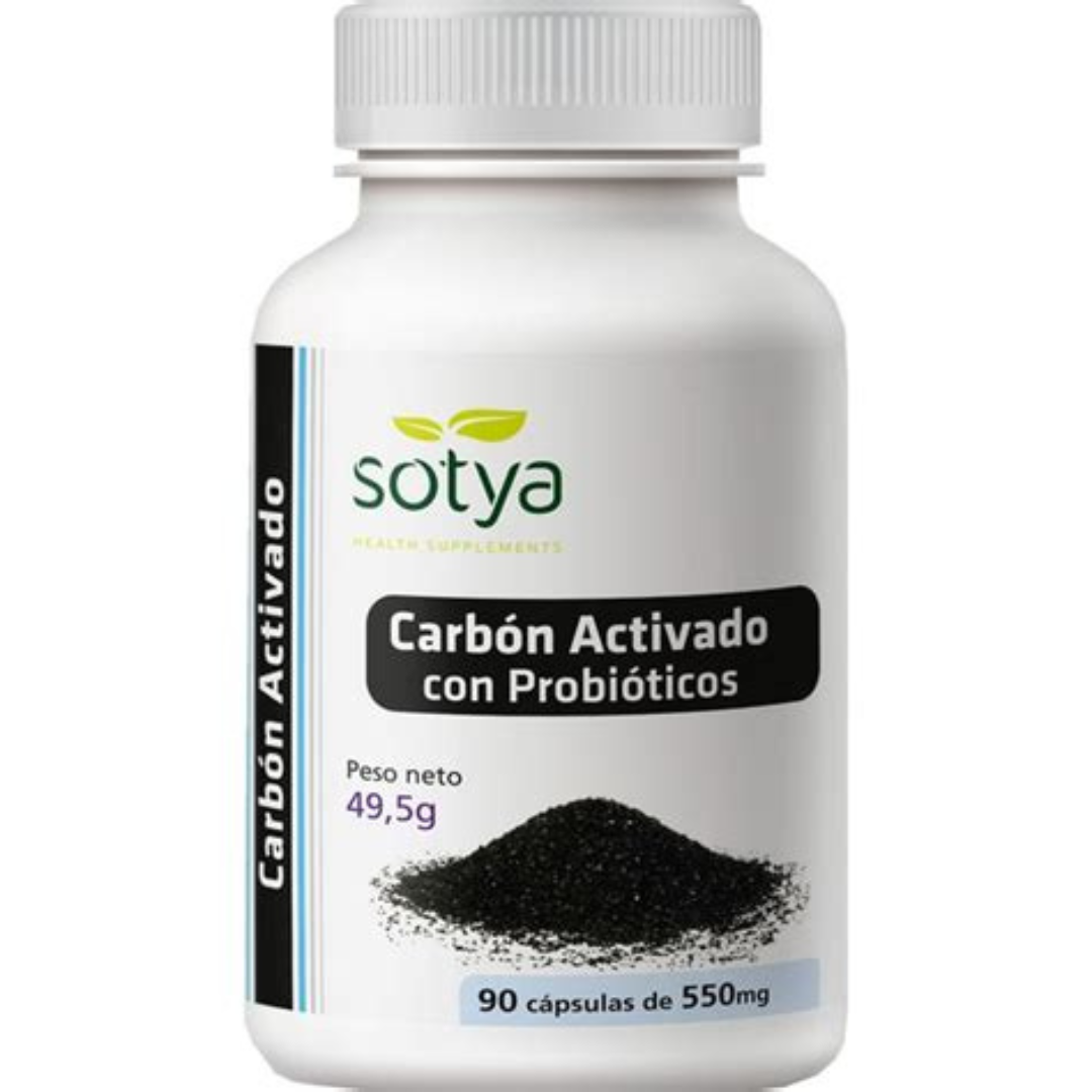 CARBON ACTIVADO PROBIOTICO 90 CAP SOTYA