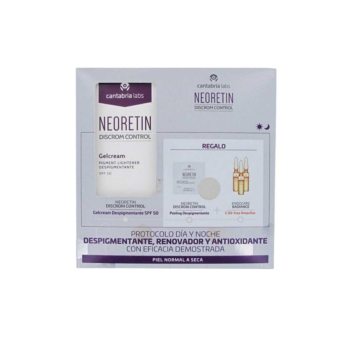 Pack Neoretin Gel Cream 40ML + Ampollas Discrom Control