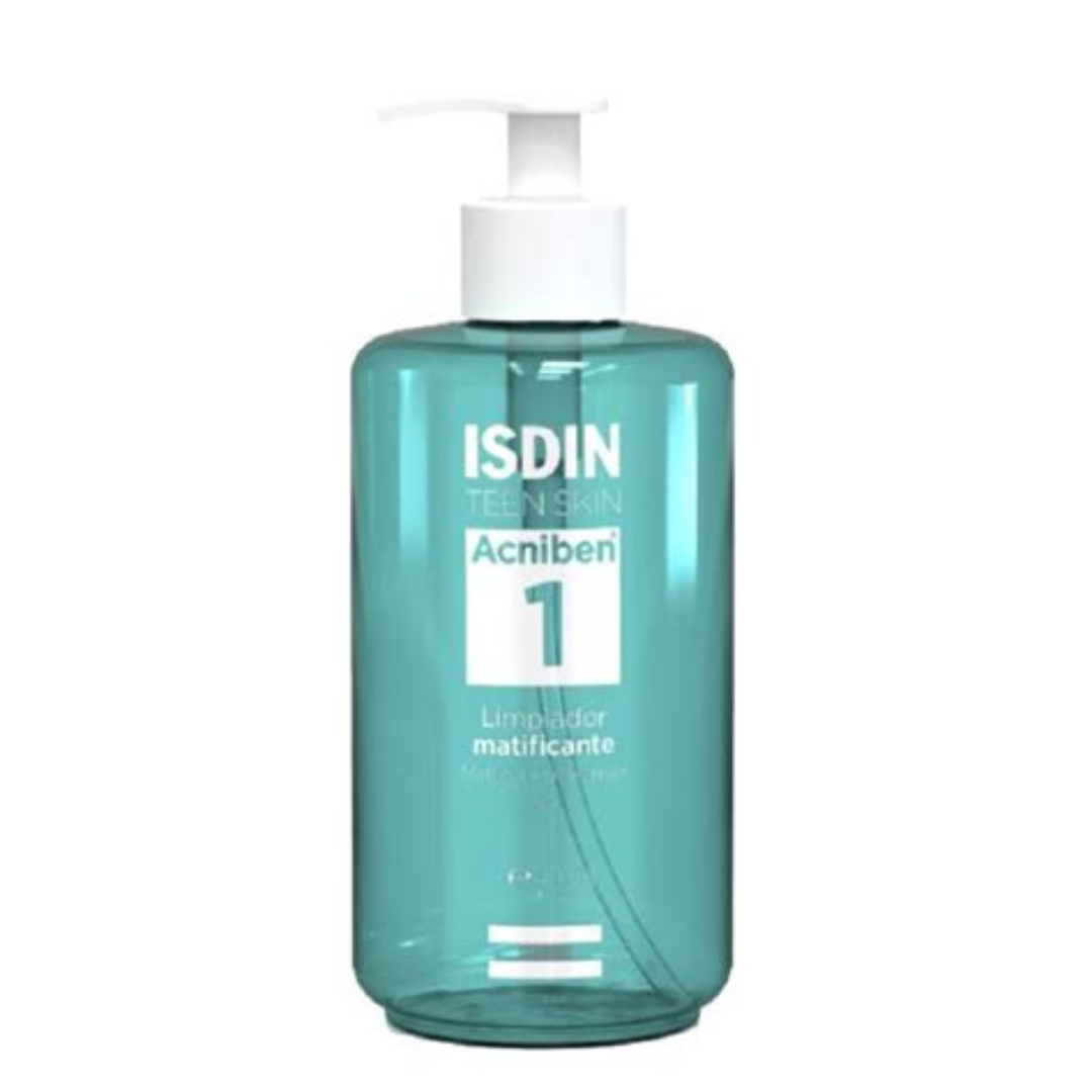 ISDIN OILY SKIN ACNIBEN LIMPIADOR MATIFICANTE GEL 1 FRASCO 400 ML