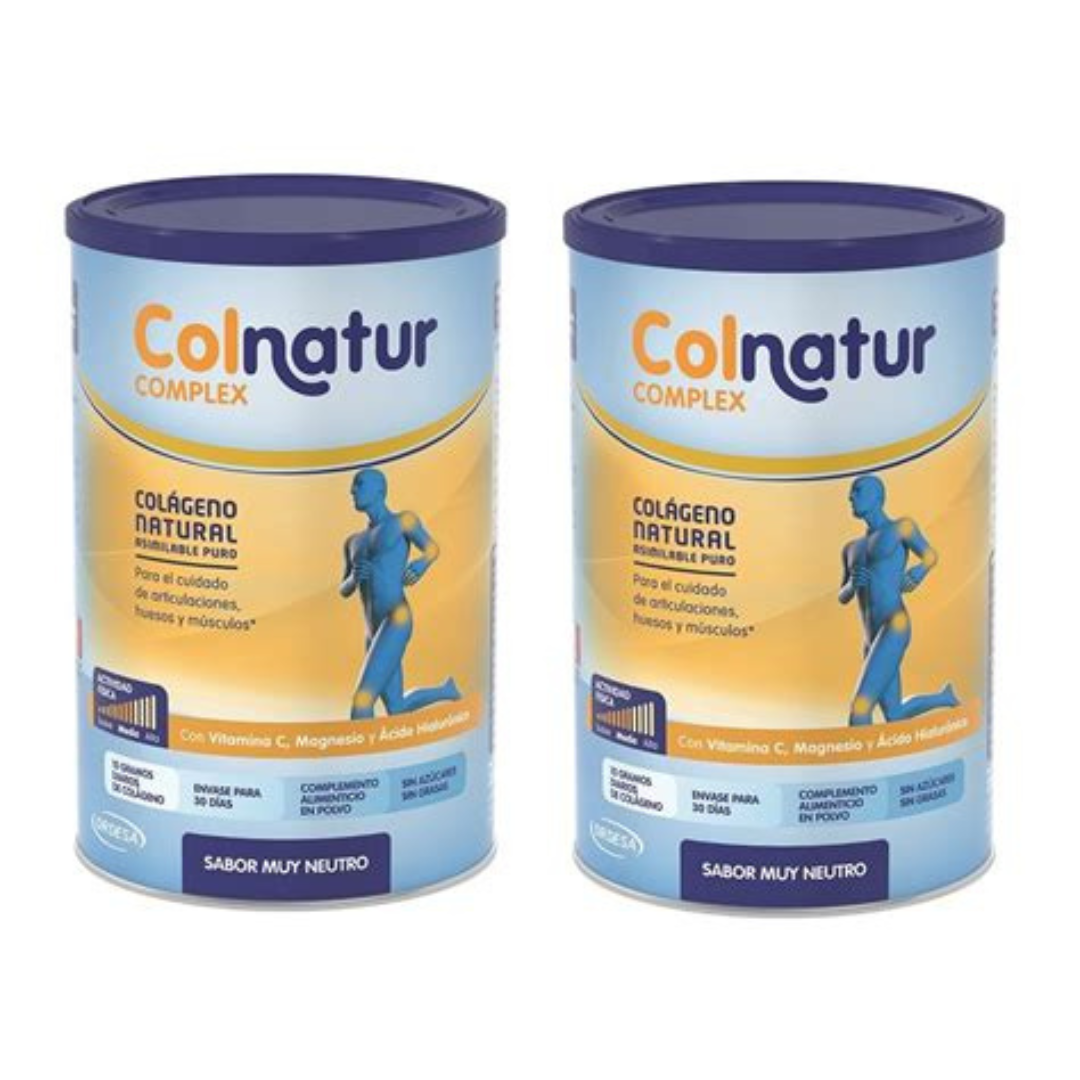 COLNATUR COMPLEX 2 ENVASES 330 g SABOR NEUTRO PACK DESCUENTO DUPLO