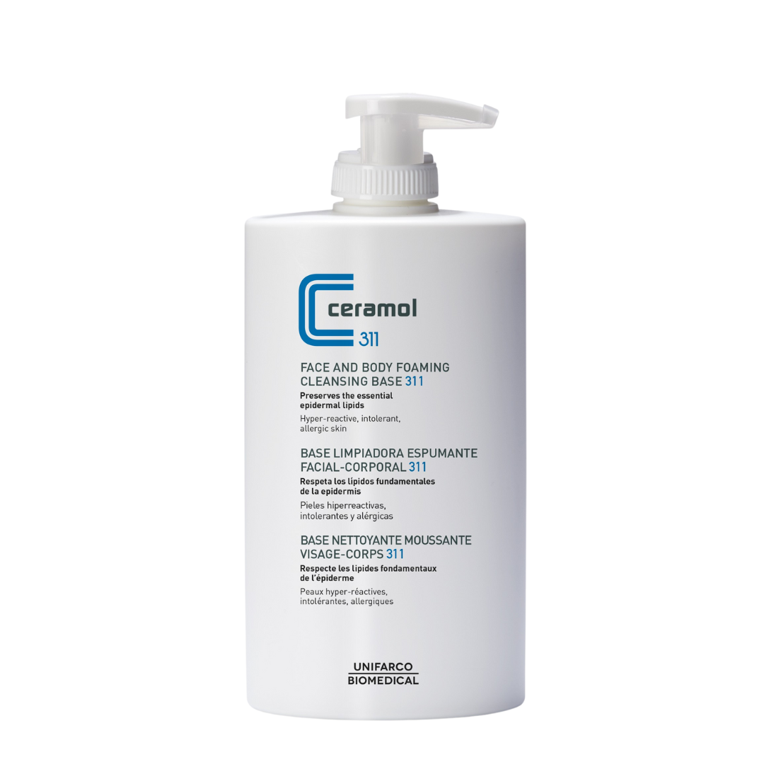 Ceramol 311 Base Limpiadora Espumante Facial-Corporal 400 ml