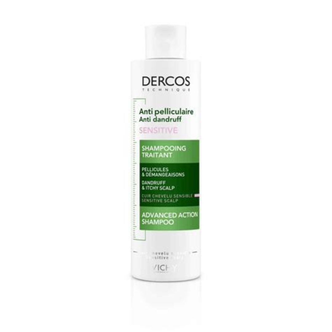 DERCOS TECHNIQUE CHAMPU ANTICASPA FORTIFICANTE 1