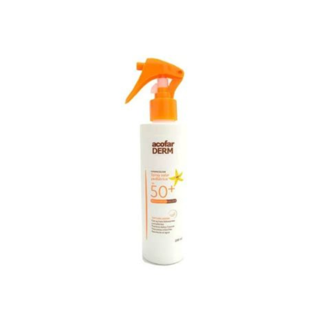 ACOFARDERM SPF 50+ SPRAY SOLAR PEDIATRICA 1 ENVA
