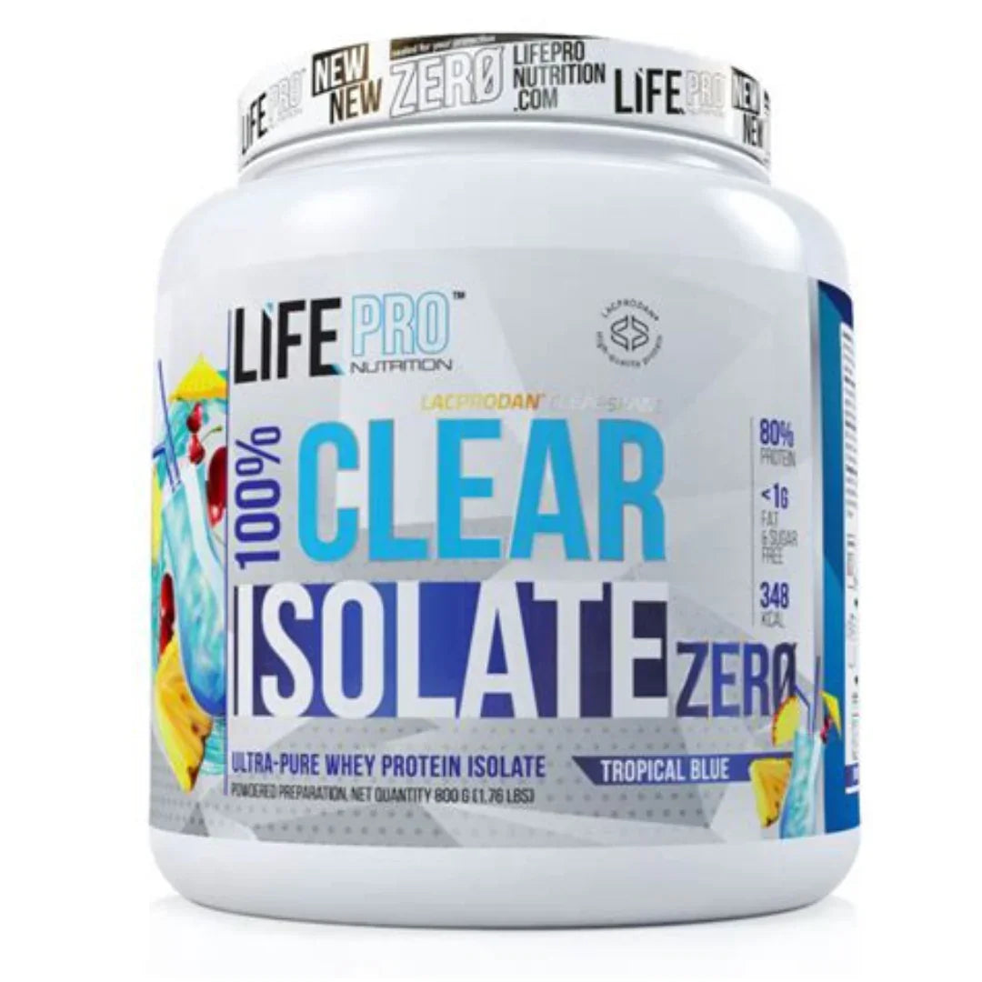 LIFE PRO CLEAR ISOLATE ZERO 800G SABOR TROPICAL BLUE