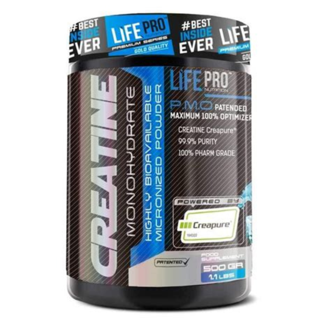 LIFE PRO CREATINE CREAPURE NEUTRA 500 G SABOR NEUTRO