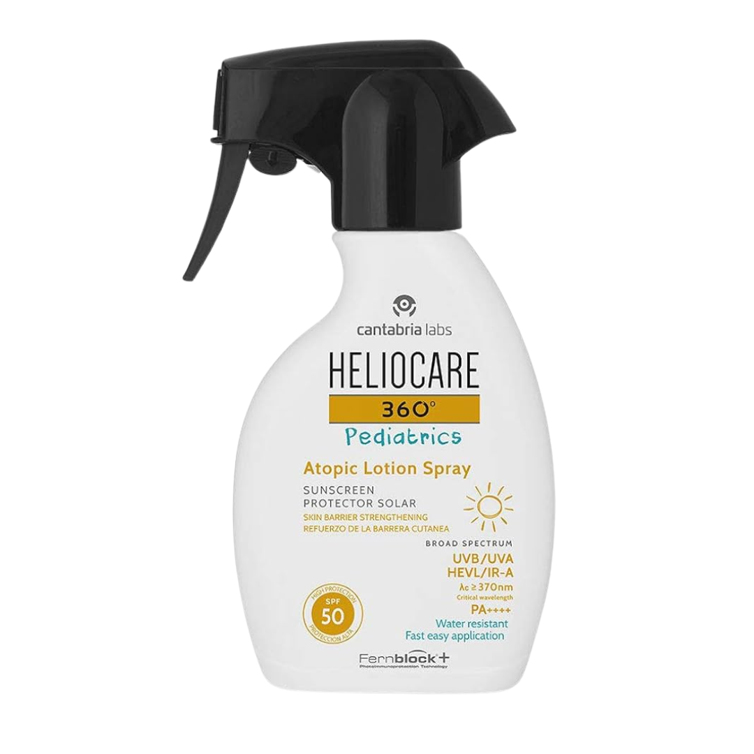 HELIOCARE 360º SPF 50+ PEDIATRICS ATOPIC LOTION PROTECTOR SOLAR 1 SPRAY 250 ML