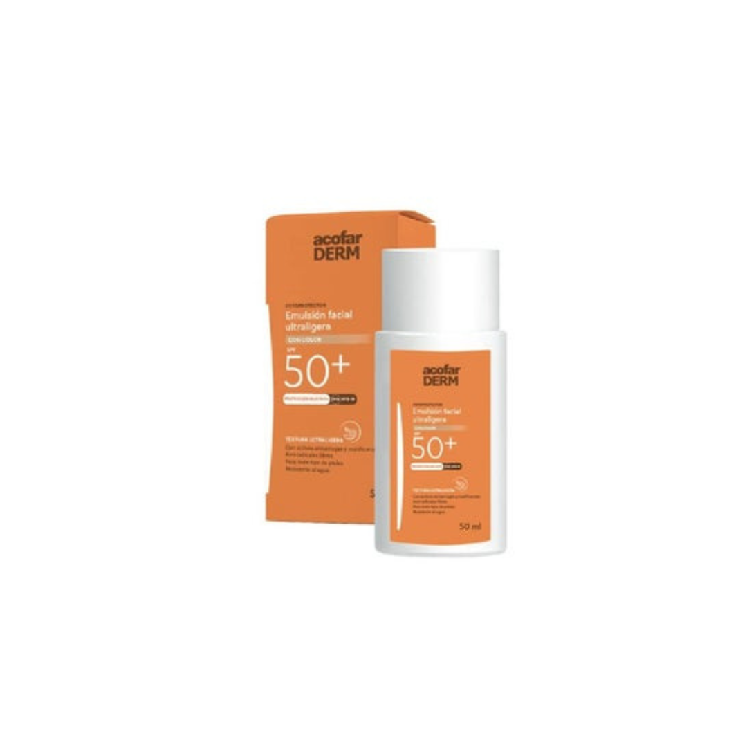 ACOFARDERM SPF 50+ TACTO LIGERO GEL CREMA 1 ENVA