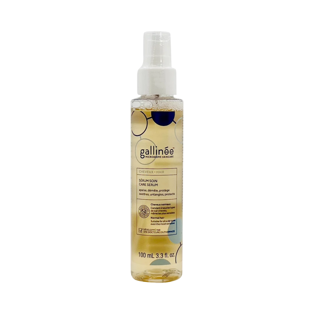 Frasco de Gallinée Scalp & Hair Serum 100 ml, sérum para cuero cabelludo sin aceites ni siliconas