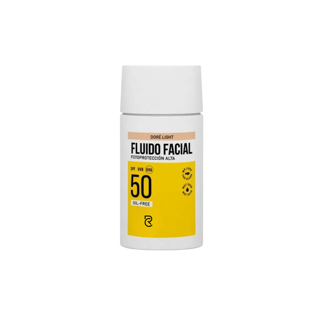 FCR Fluido Solar Protección Alta 50+ Oil Free Tono Doré Light