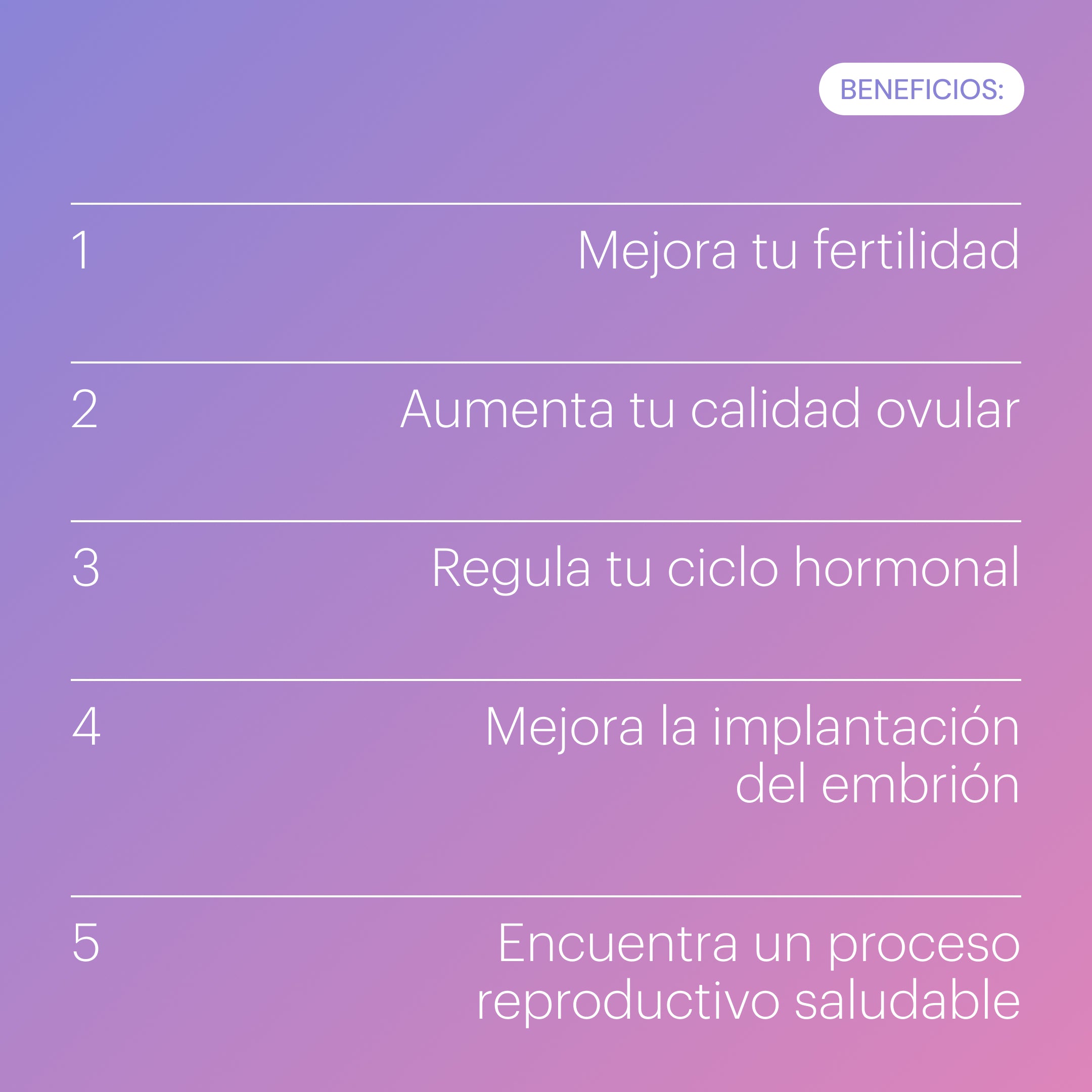 Be Levels fertility formula