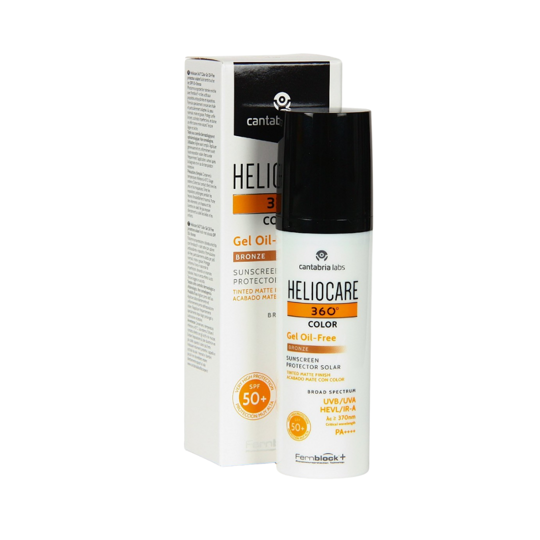 HELIOCARE 360º SPF 50+ GEL OIL-FREE COLOR BEIGE