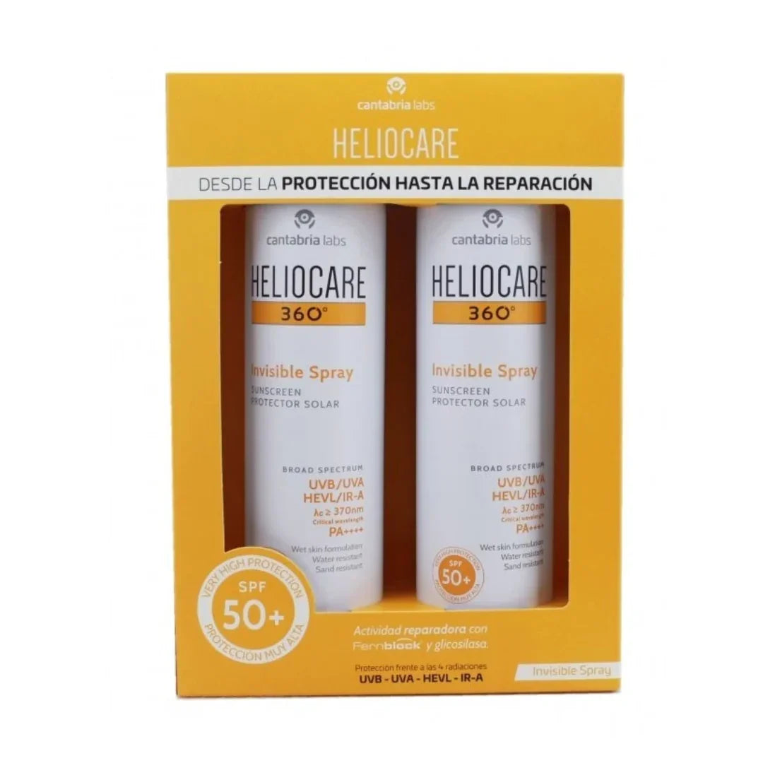 HELIOCARE PACK DUPLO INVISIBLE SPRAY 360º