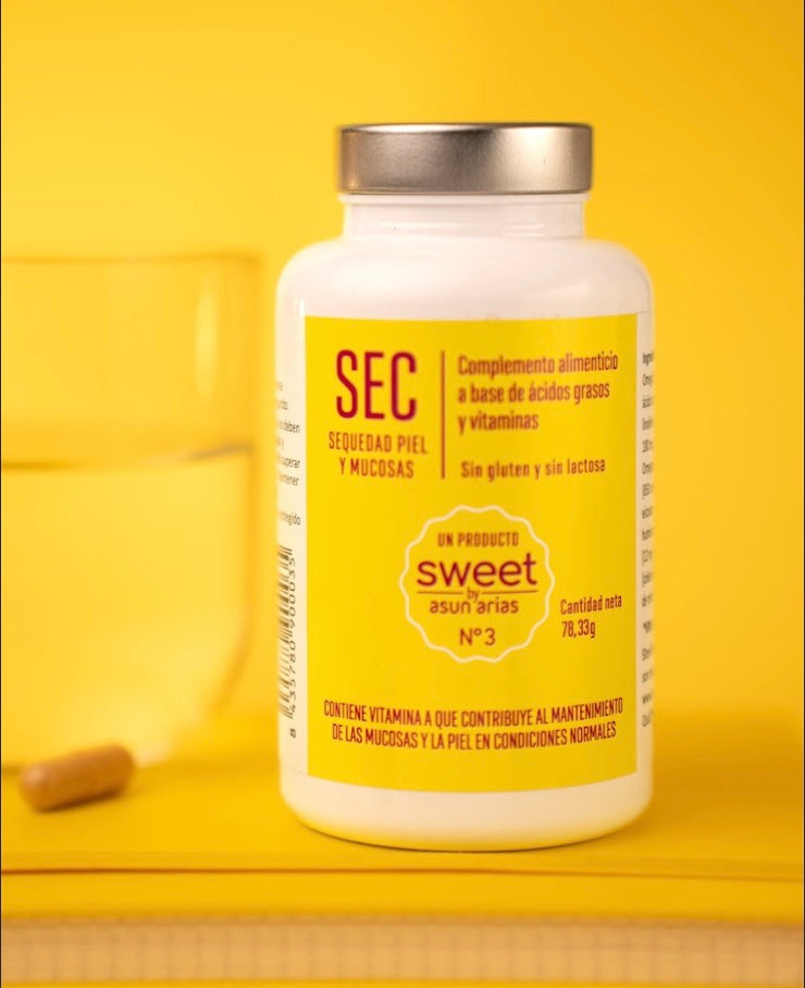 Sweet nº3 SEC Sequedad Piel y Mucosas 60 Cápsulas