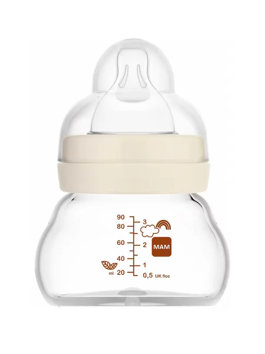 MAM Biberón Cristal Feel Good N +0M 90 ml