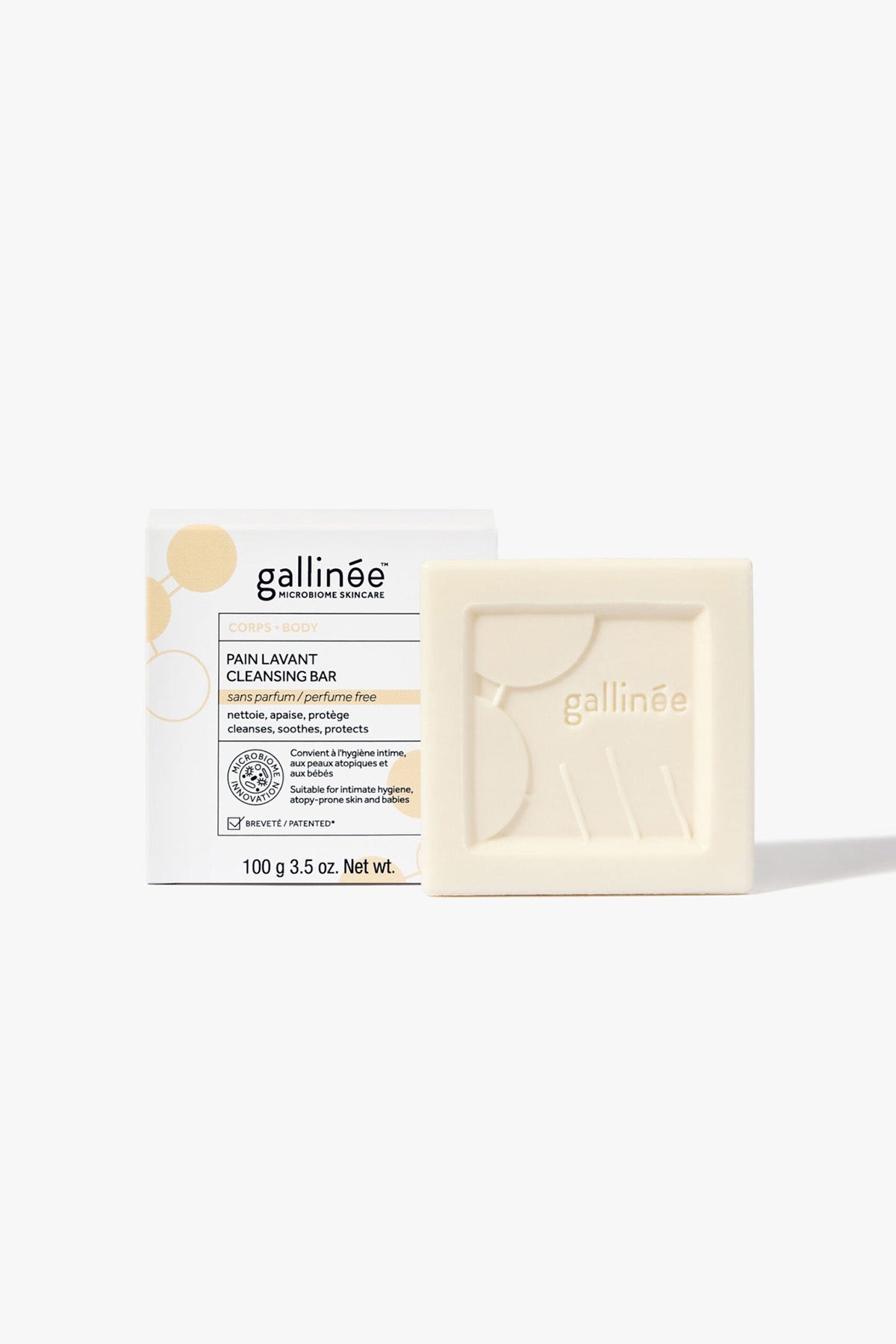 Gallinée Pain Lavant Cleansing Bar 100 G.