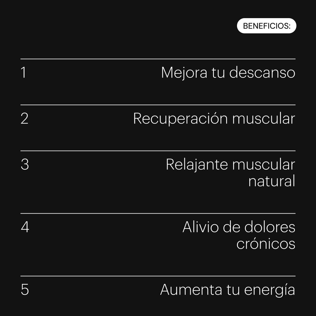 Las tres formas de magnesio de Be Levels Triple Magnesium: bisglicinato, malato de dimagnesio y N-acetil taurinato