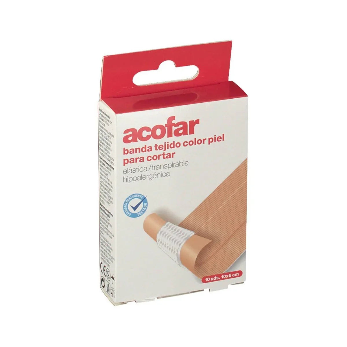 Acofar 10 Uds Banda de Tejido para Cortar Plástico Acofarma